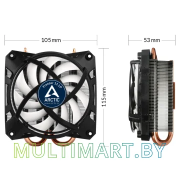 Кулер Arctic Cooling UCACO-P2000000-BL Freezer 11 LP Low Profile TT картинка 8